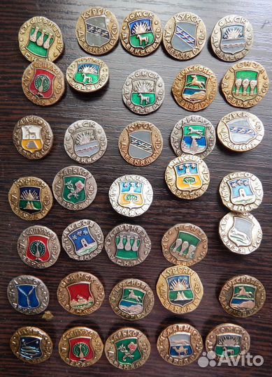 Древний Герб+Золотое Кольцо+Древняя Русь.290 значк