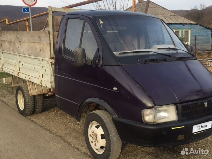 ГАЗ ГАЗель 3302 2.4 МТ, 1998, 5 000 км