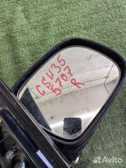 Зеркало боковое Toyota Harrier GSU35 2007 год (202