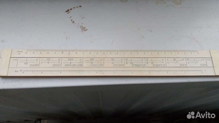 Линейка логарифмическая