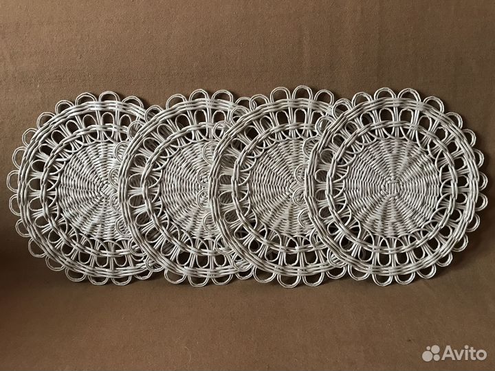 Плейсмат/ажурная сервировочная салфетка (4 шт. )