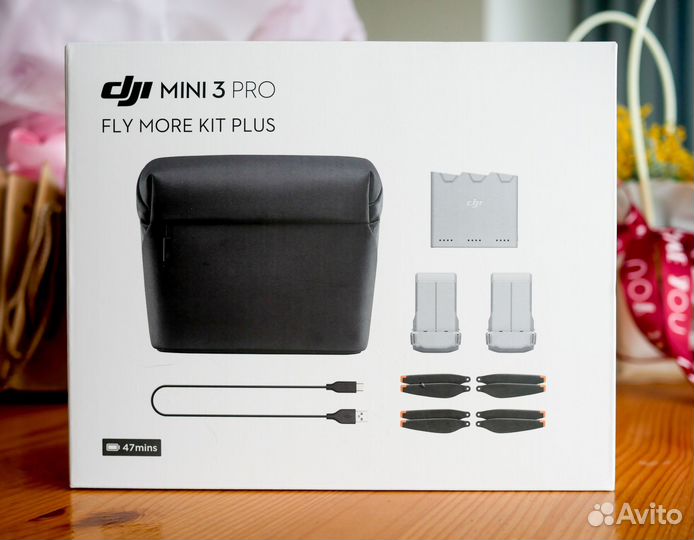 Новый набор Dji mini 3 Pro Fly More kit Plus