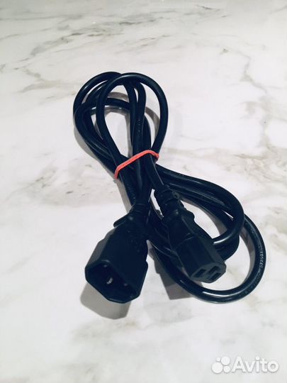 Кабель питания IEC 320 C13 - IEC 320 C14 (удлините