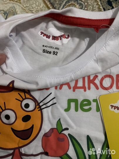 Детский комплект футболка и штаны