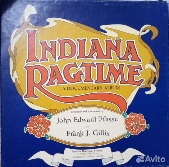 Indiana Ragtime. 2LP. Джаз