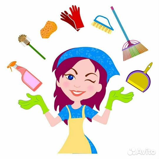 Уборка квартиры, офиса, помещений