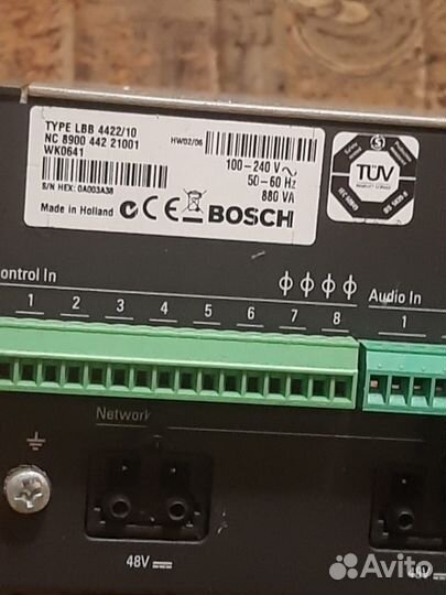 Усилитель мощности Bosch LBB4422/10