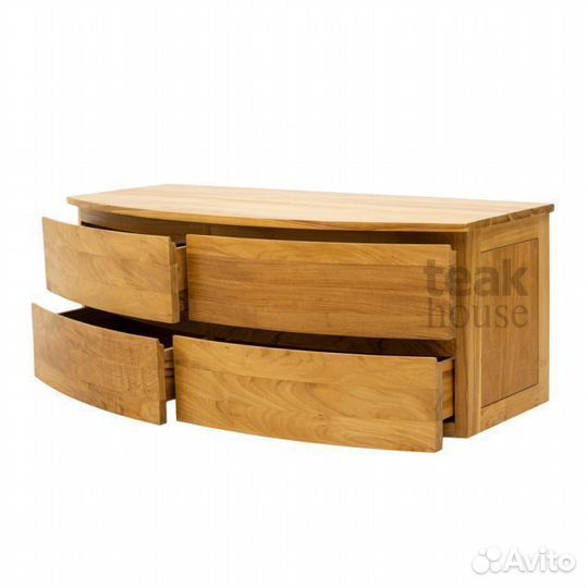 Тумба для ванной из массива тика Eclipse 120