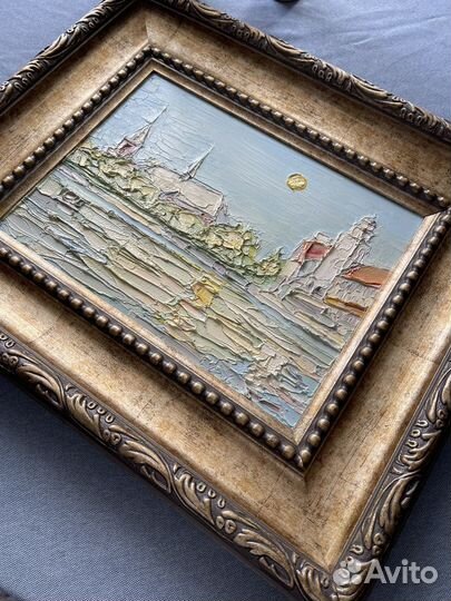 Картина маслом на холсте пейзаж