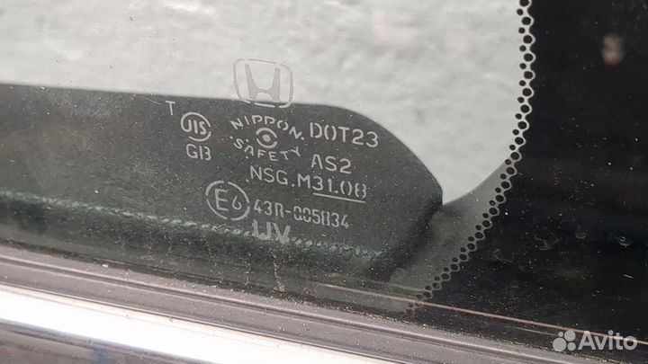 Дверь боковая левая задняя Honda Accord 8