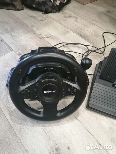 Руль Defender с педалями