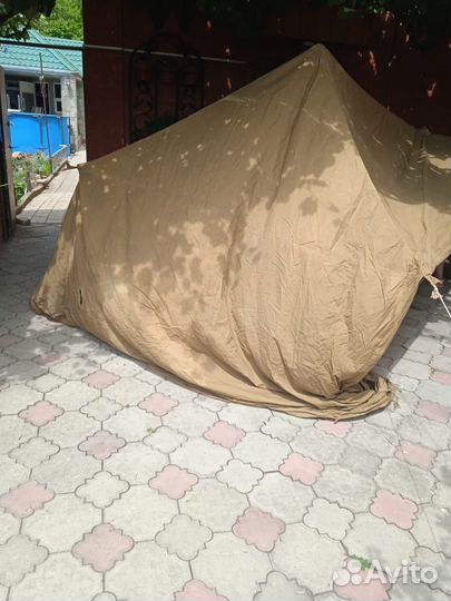 Палатка камуфляжная туристическая СССР