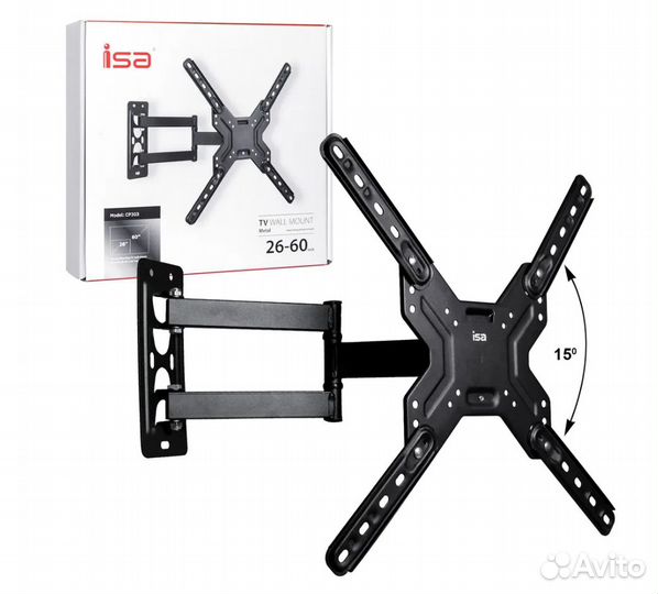 Кронштейн наклонно-поворотный для телевизора