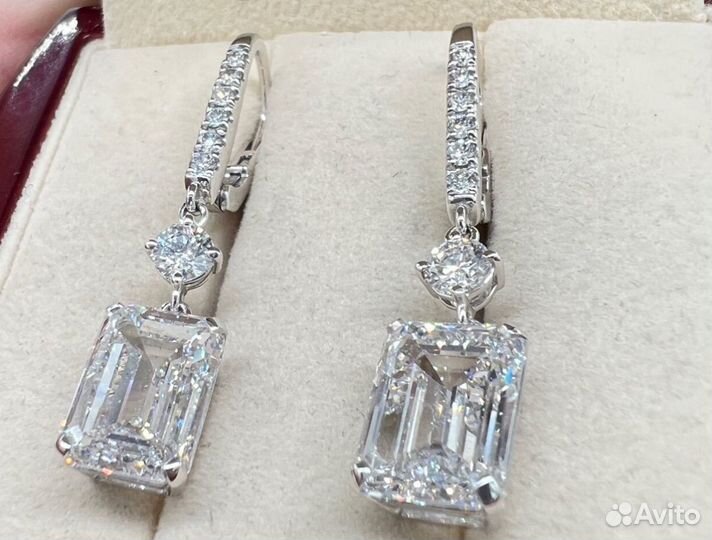 Серьги с бриллиантами