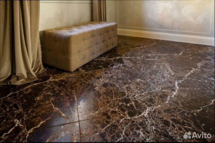 Пол и стены из натурального камня