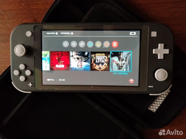 Nintendo switch lite прошитая
