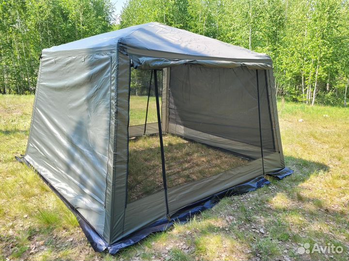 Палатка шатер беседка усиленная с юбкой 1628D
