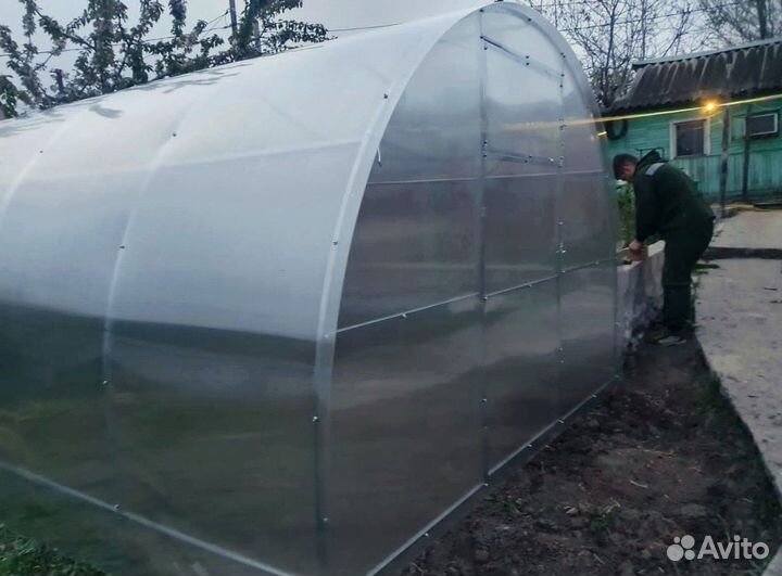 Теплица из поликарбоната