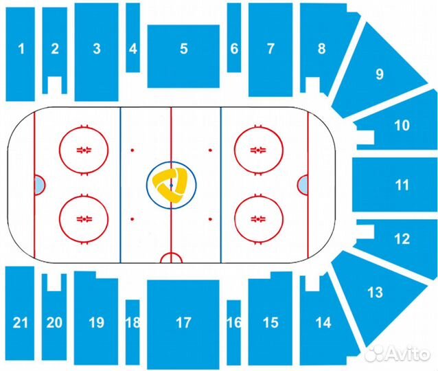 Билеты на хоккей Северсталь-Трактор