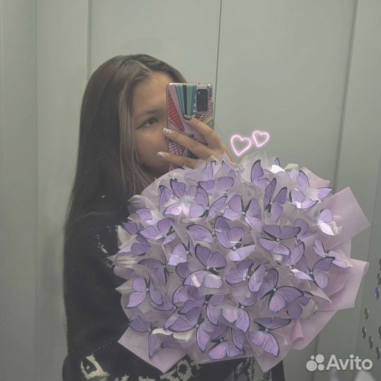 Букет из бабочек
