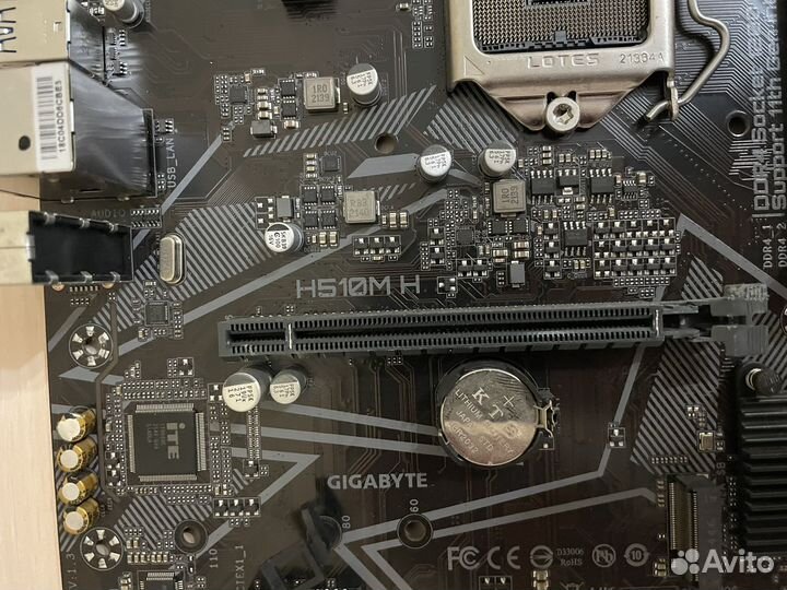 Материнская плата gigabyte h517m h