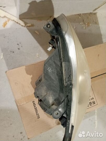 Фара hyundai Getz