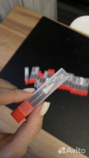 Фрезы для сеятия керамика красная насечка