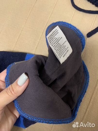 Детские шапки на 3-6 мес