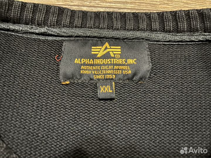 Свитер Alpha Industries