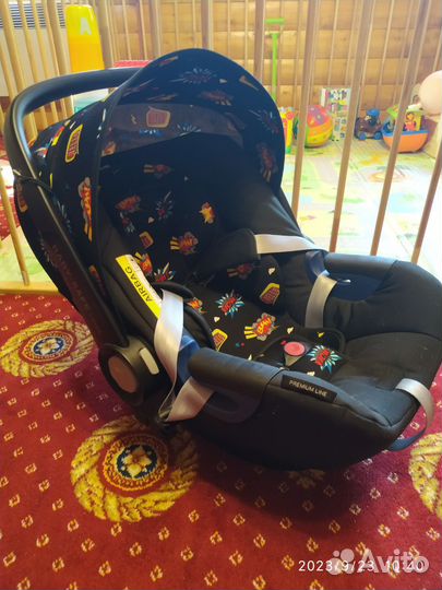 Автолюлька Britax romer babysafe2+база flex isofix