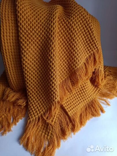 Детский вафельный плед