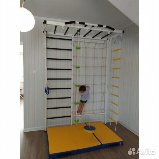 Новая Шведская стенка с рукоходом усиленная