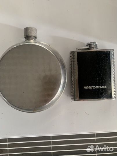 Фляжка из нержавейки