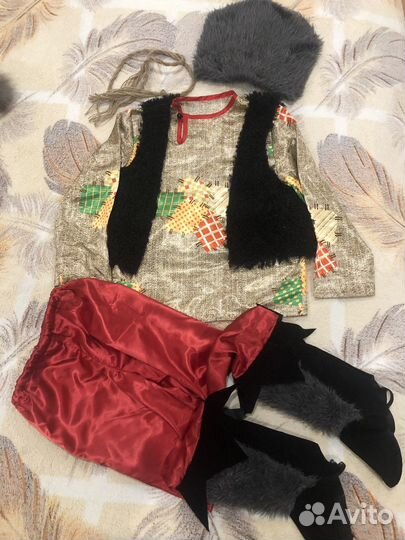 Костюмы медведь, разбойник, кот в сапогах.Прокат