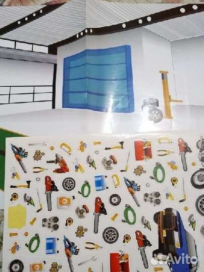 Наклейки бумажные детские