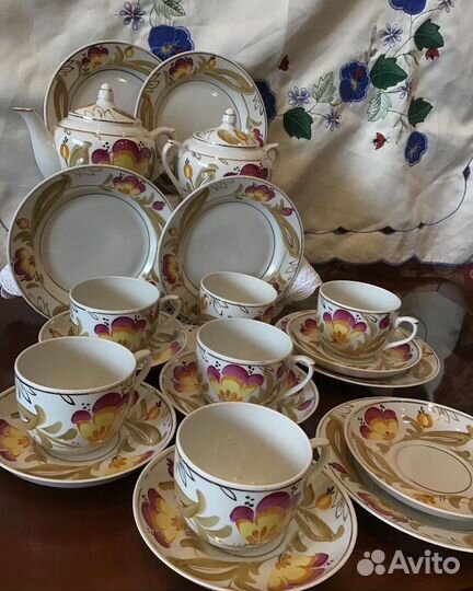 Сервиз Вербилки Маки СССР