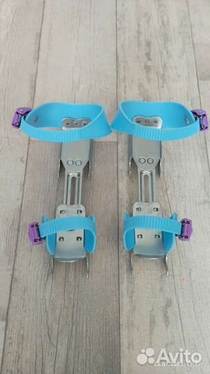 Коньки детские раздвижные двухполозные