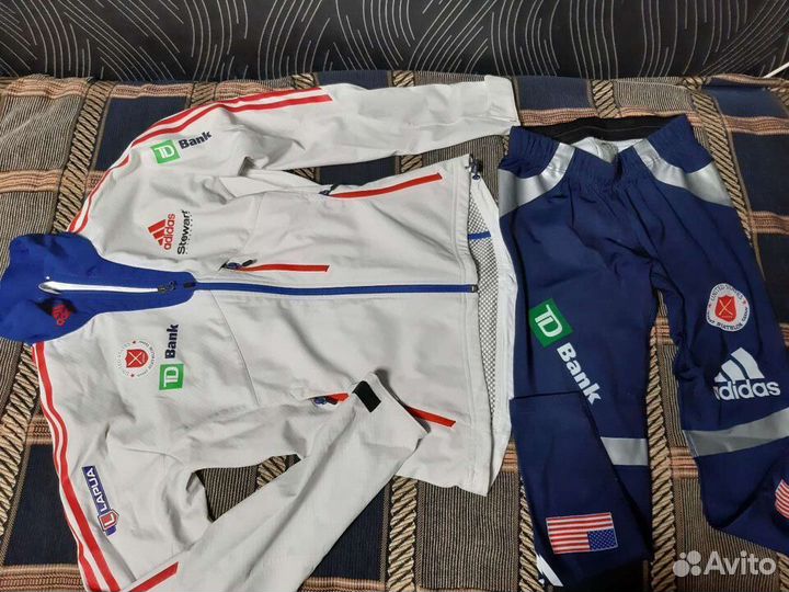 Лыж.Разминочный костюм М-44 adidas Сб.сша