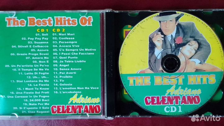 Adriano Celentano The Best Hits 2 CD-DA