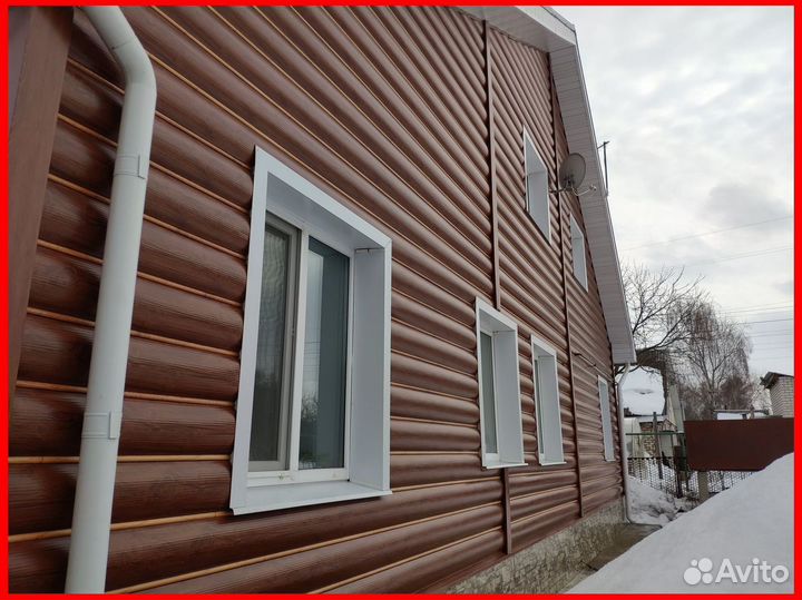 Сайдинг металлический / Строганный одноволновый ве