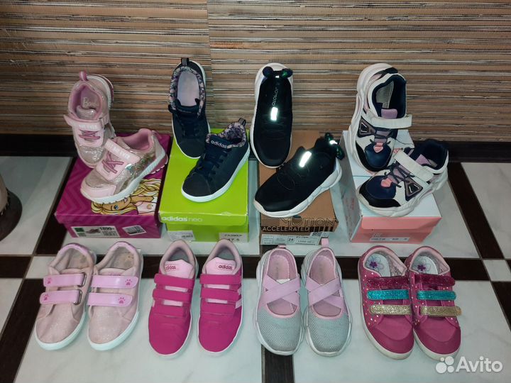 Кроссовки кеды для девочки