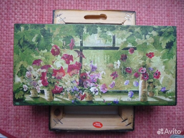 Панно-картина масло на холсте. /италия