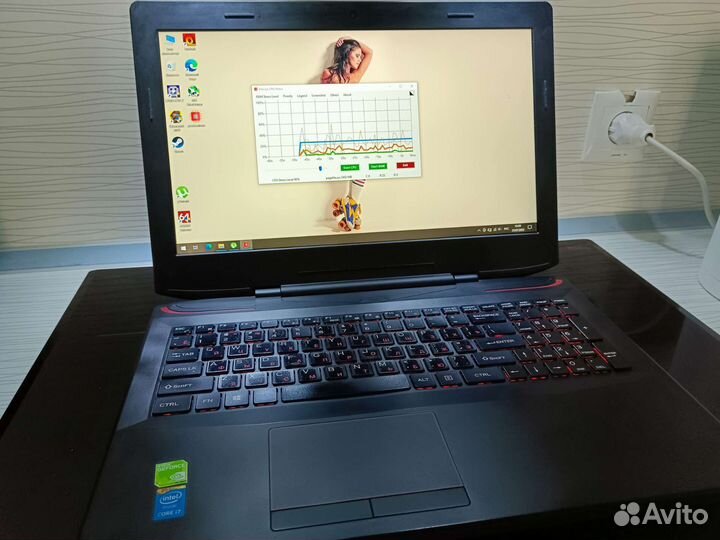 Игровой ноутбук i7 RAM 16gb GTX1060(6gb)