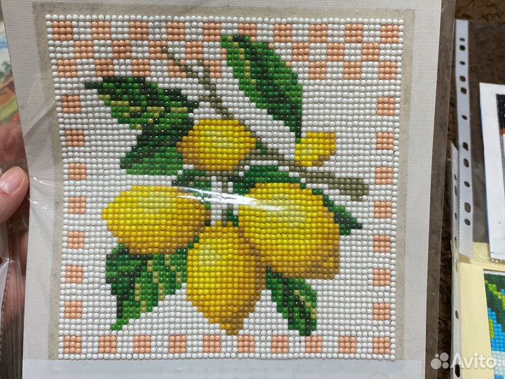 Алмазная вышивка готовая работа