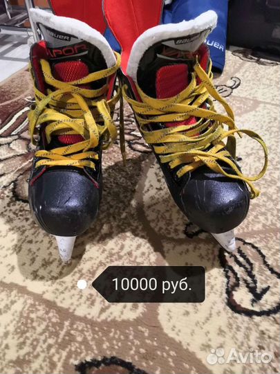 Хоккейные коньки bauer vapor