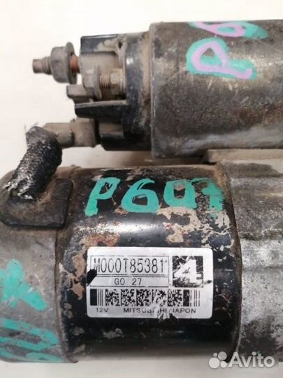 Стартер Peugeot 607 седан EW12J2 2000