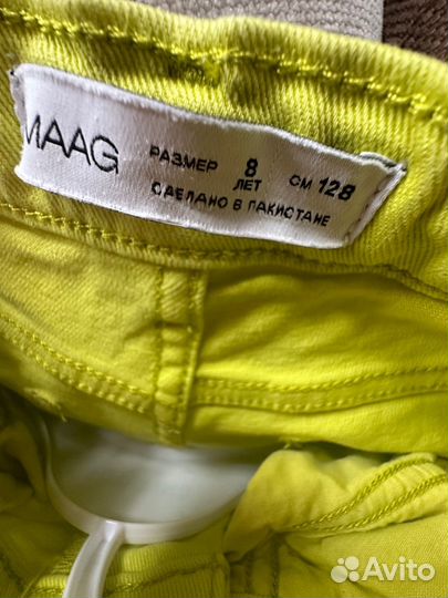 Джинсы для девочки 128 zara Maag