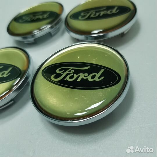 4шт Ford колпаки 59мм/50мм для литых дисков