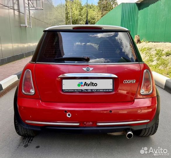 MINI Cooper 1.6 CVT, 2005, 210 000 км