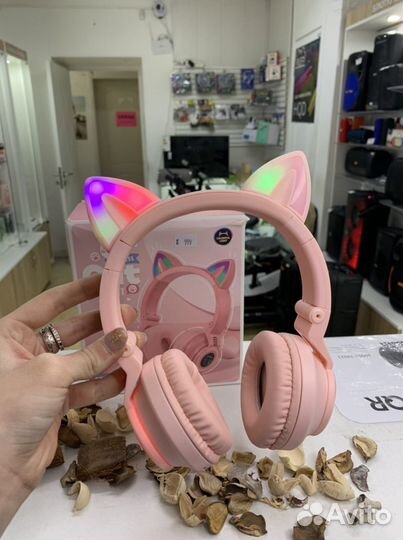 Детские наушники Cat (новые, гарантия)